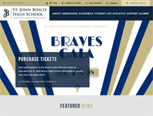 Tablet Screenshot of bosco.org