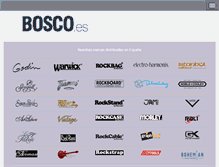 Tablet Screenshot of bosco.es