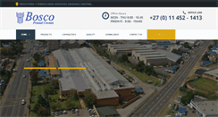 Desktop Screenshot of bosco.co.za
